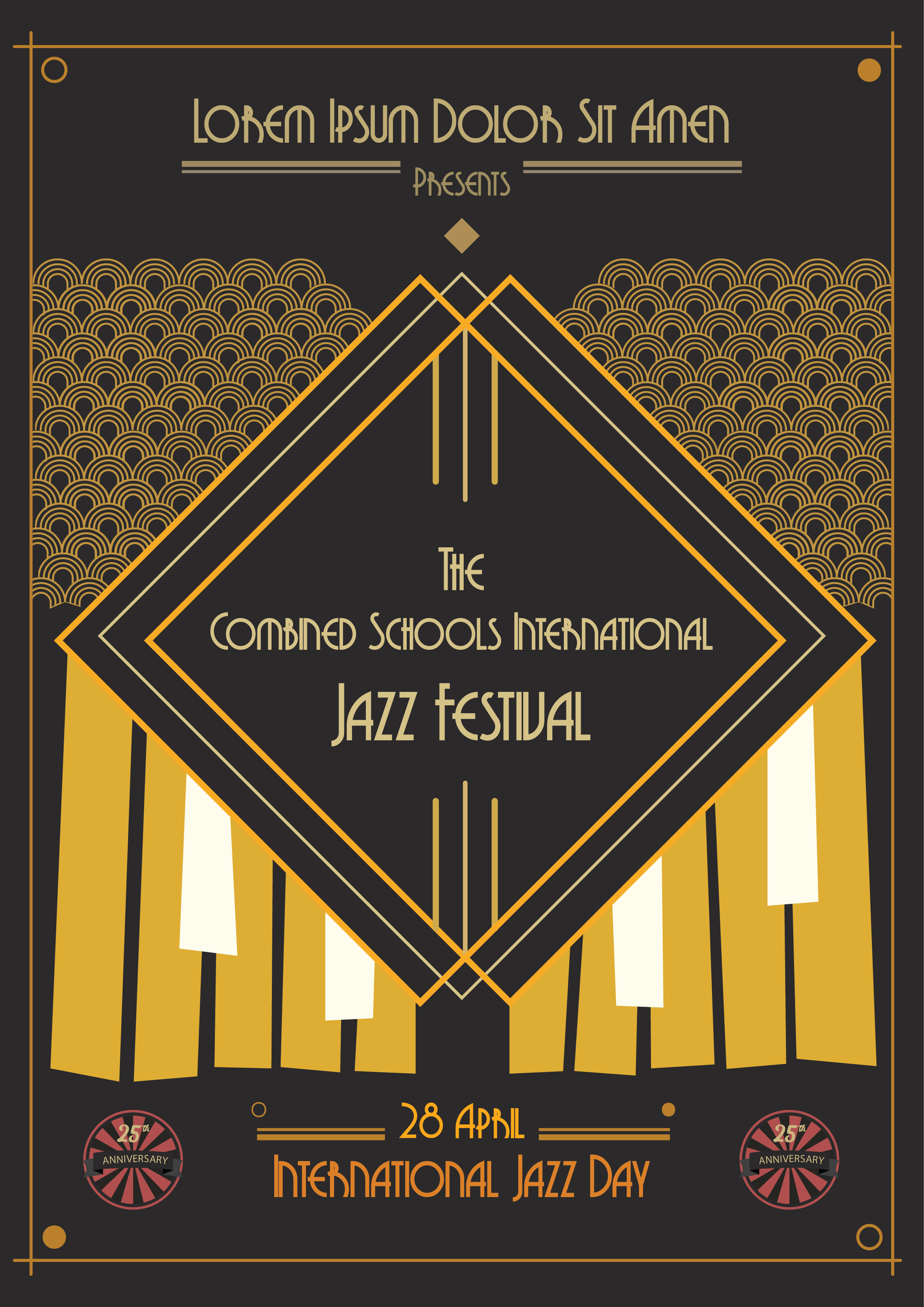 Jazz Festival Flyer Page 1